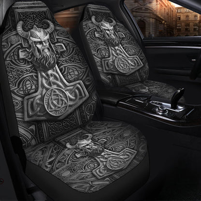 Viking Odin Hammer Car Seat Covers