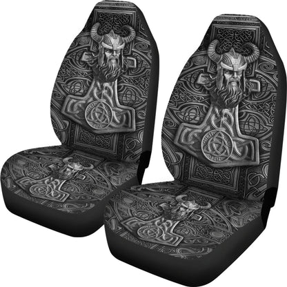 Viking Odin Hammer Car Seat Covers