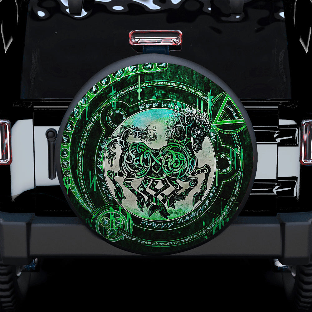 Viking Sleipnir Car Spare Tire Cover