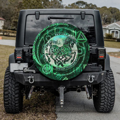 Viking Sleipnir Car Spare Tire Cover