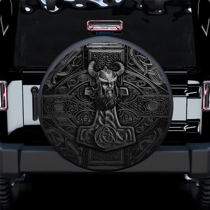 Viking Thor Odin Mjolnir Hammer Car Spare Tire