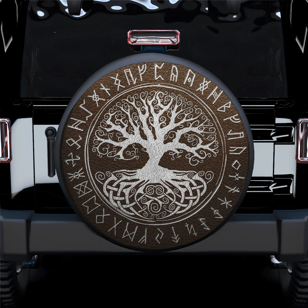 Viking Tree Jeep Car Spare Tire Cover