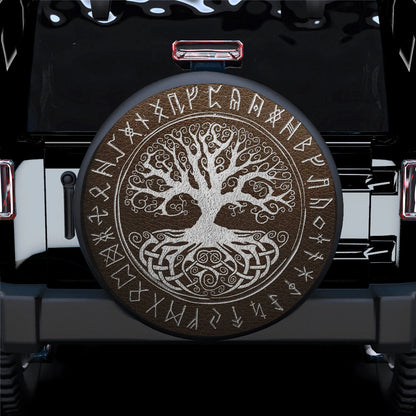 Viking Tree Jeep Car Spare Tire Cover