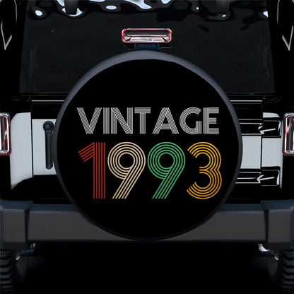 Vintage 1993 Birthday Jeep Car Spare Tire Cover