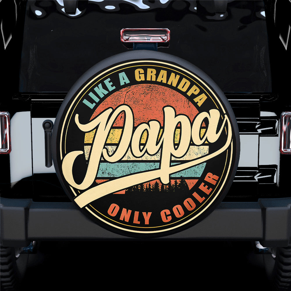 Vintage Papa Spare Tire Cover