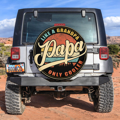 Vintage Papa Spare Tire Cover