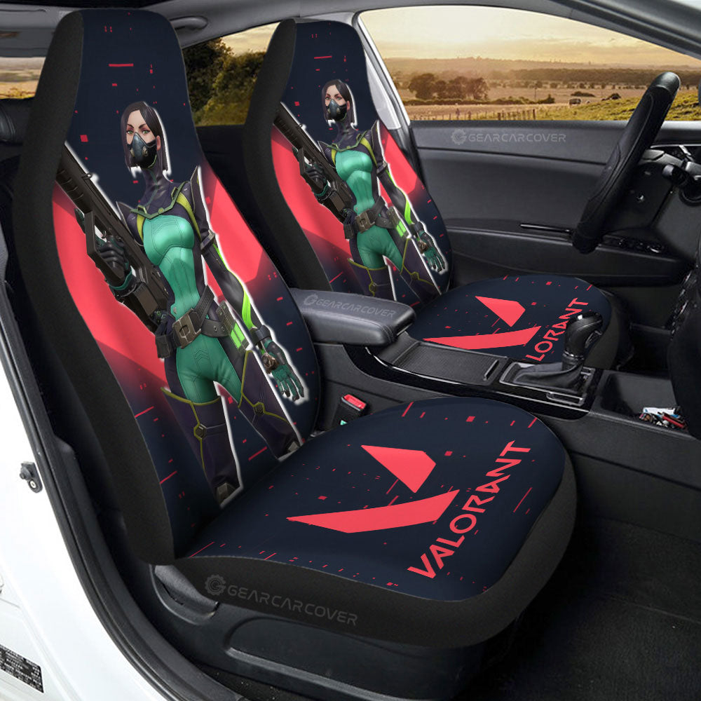 Viper Car Seat Covers Custom Valorant Agent