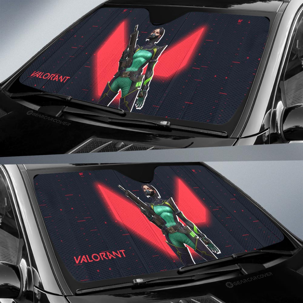 Viper Car Sunshade Custom Valorant Agent