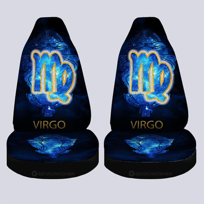 Virgo Car Seat Covers Custom Zodiac Car Accessories