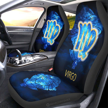 Virgo Car Seat Covers Custom Zodiac Car Accessories