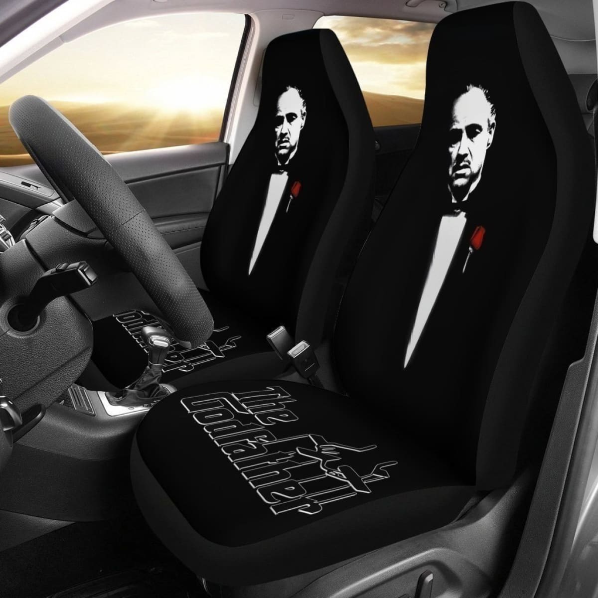 Vito Corleone The Godfather Car Seat Covers Universal Fit 194801