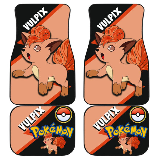 Vulpix Car Floor Mats Custom Anime Car Interior Accessories