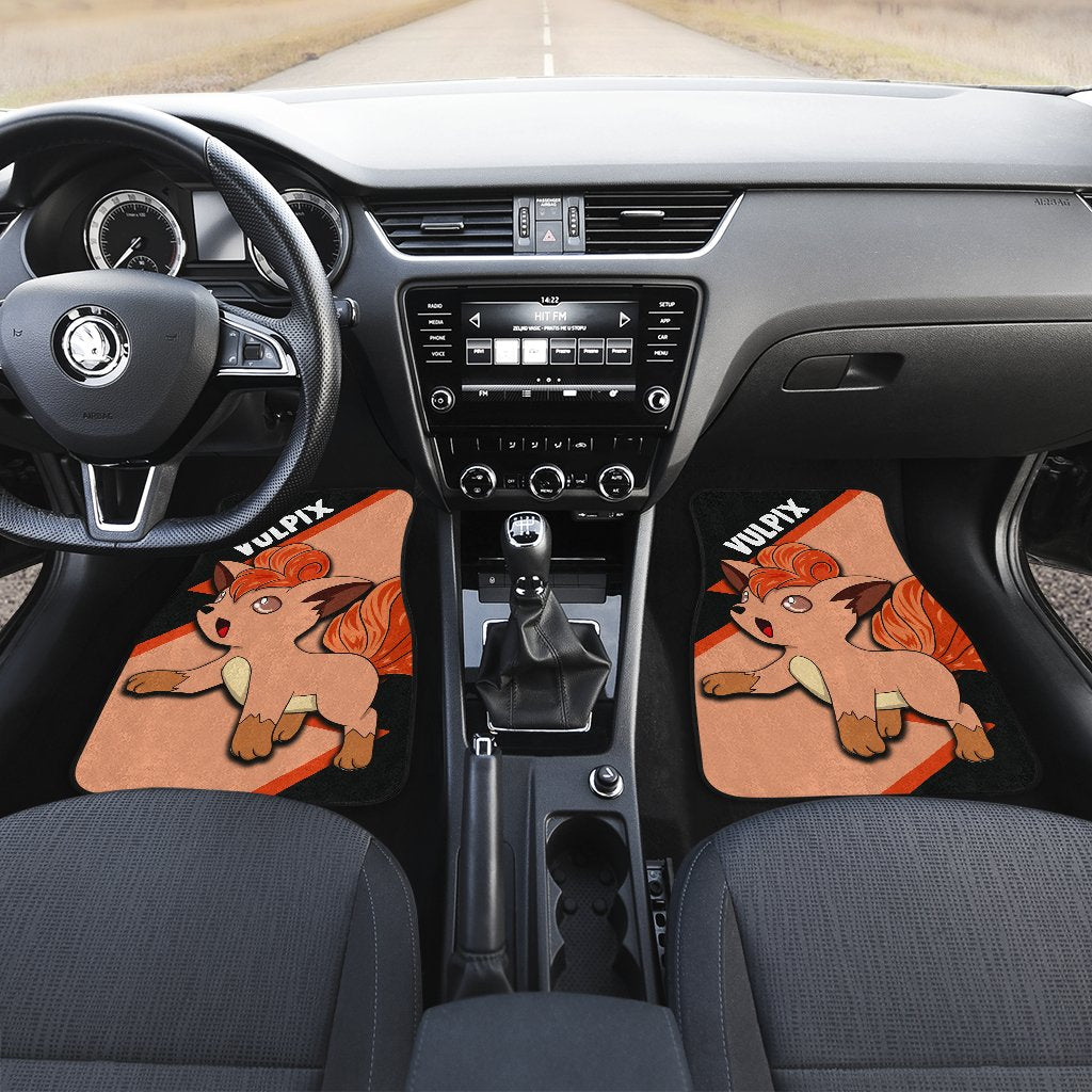 Vulpix Car Floor Mats Custom Anime Car Interior Accessories
