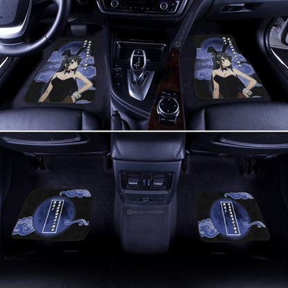 Waifu Mai Sakurajima Car Floor Mats Custom Bunny Girl Senpai Car Accessories For Fans
