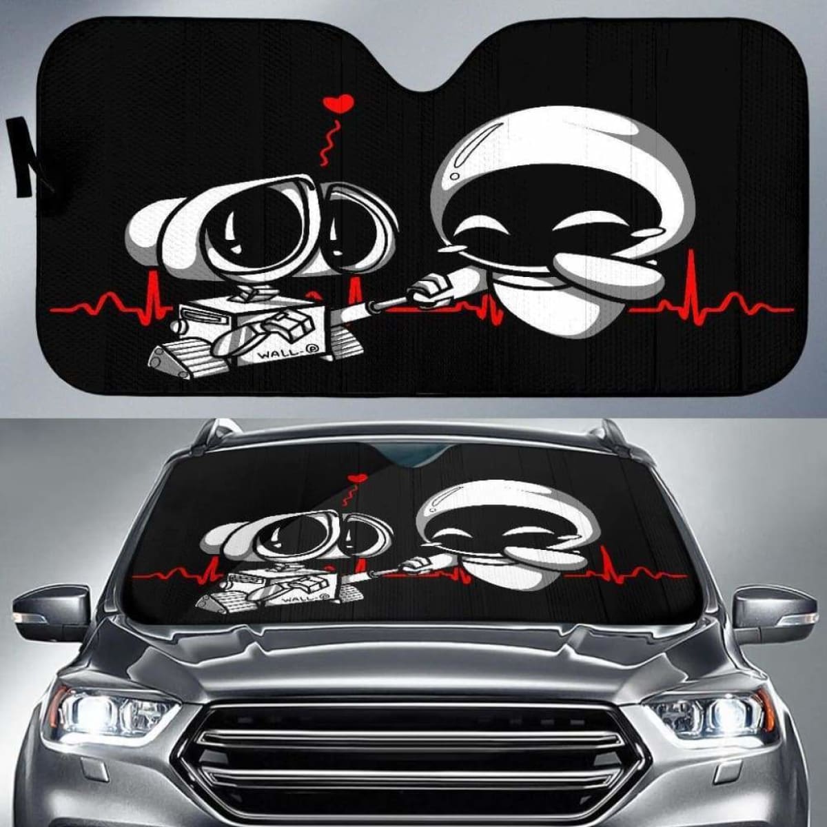 Wall-E Car Auto Sun Shades Universal Fit 051312