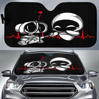 Wall-E Car Auto Sun Shades Universal Fit 051312