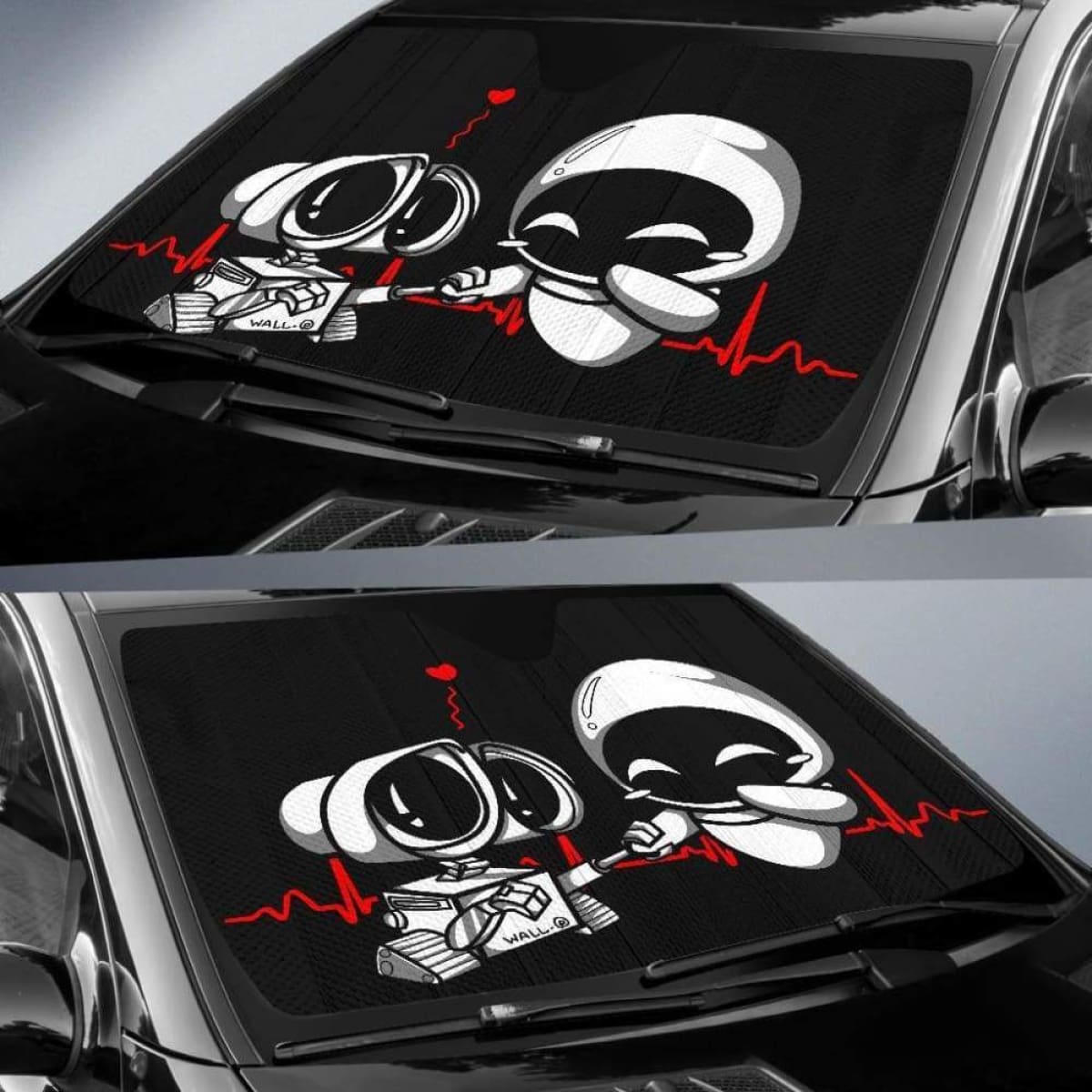 Wall-E Car Auto Sun Shades Universal Fit 051312