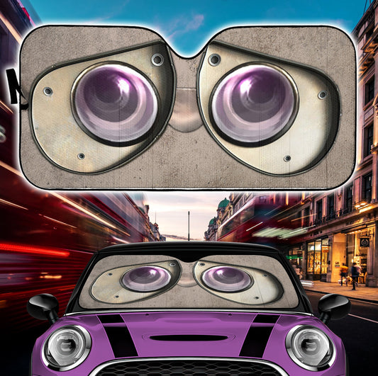 Wall-E Eyes Car Auto Sunshades
