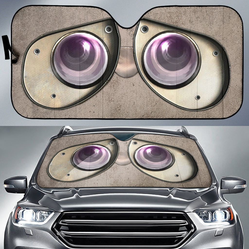 Wall-E Eyes Car Auto Sunshades