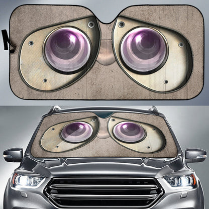 Wall-E Eyes Car Auto Sunshades