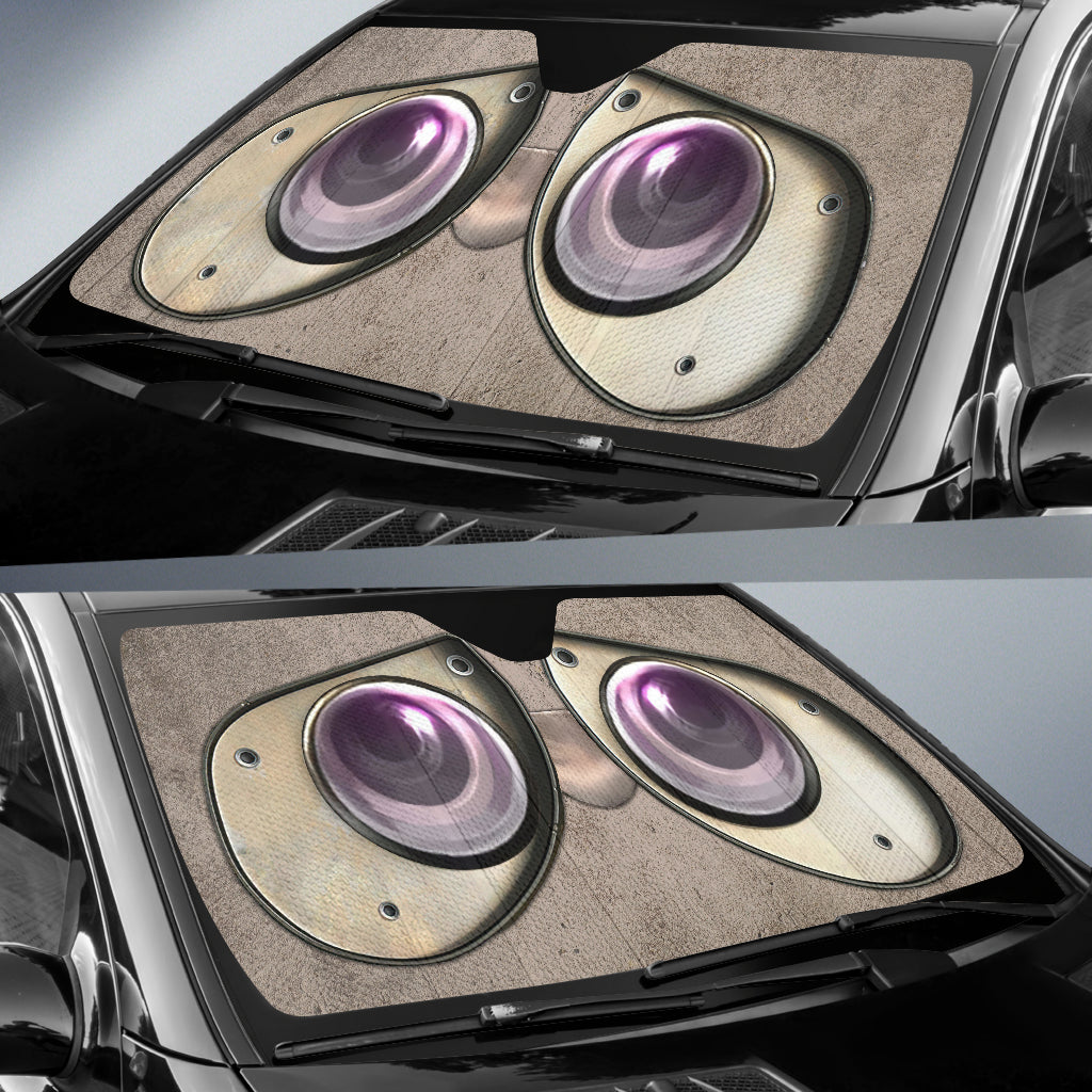 Wall-E Eyes Car Auto Sunshades