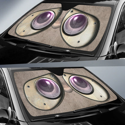 Wall-E Eyes Car Auto Sunshades