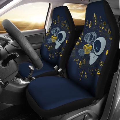 Wall-E Love Cute 2020 Seat Covers Amazing Best Gift Ideas 2020 Universal Fit 090505