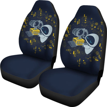 Wall-E Love Cute 2020 Seat Covers Amazing Best Gift Ideas 2020 Universal Fit 090505