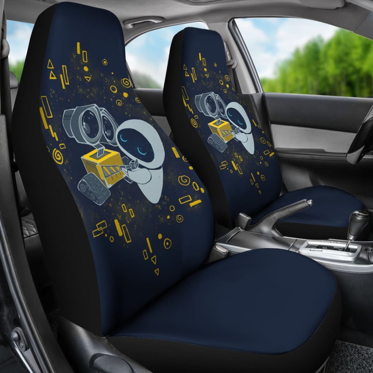 Wall-E Love Cute 2020 Seat Covers Amazing Best Gift Ideas 2020 Universal Fit 090505