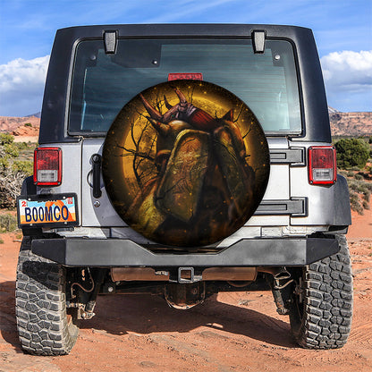 Wargreymon Digimon Moonlight Jeep Car Spare Tire Cover