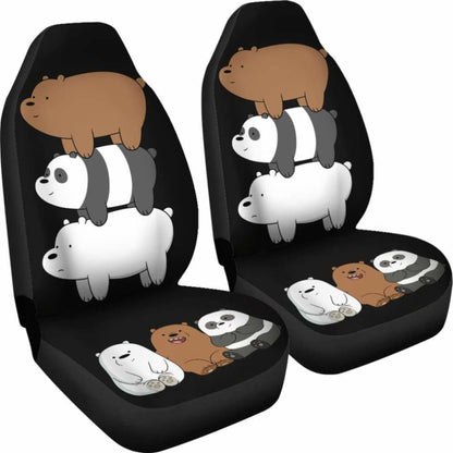 We Bare Bears Car Seat Covers Universal Fit 051012