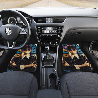 Wednesday Car Floor Mats Custom For Fans Ci221215-09