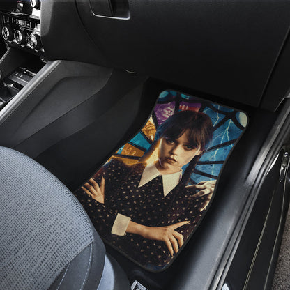 Wednesday Car Floor Mats Custom For Fans Ci221215-09