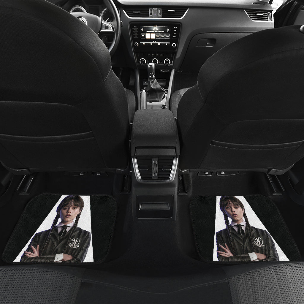 Wednesday Car Floor Mats Custom For Fans Ci221215-08