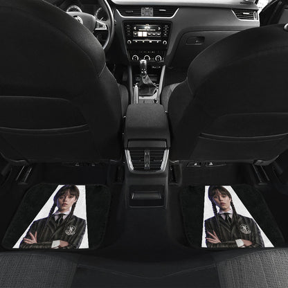 Wednesday Car Floor Mats Custom For Fans Ci221215-08