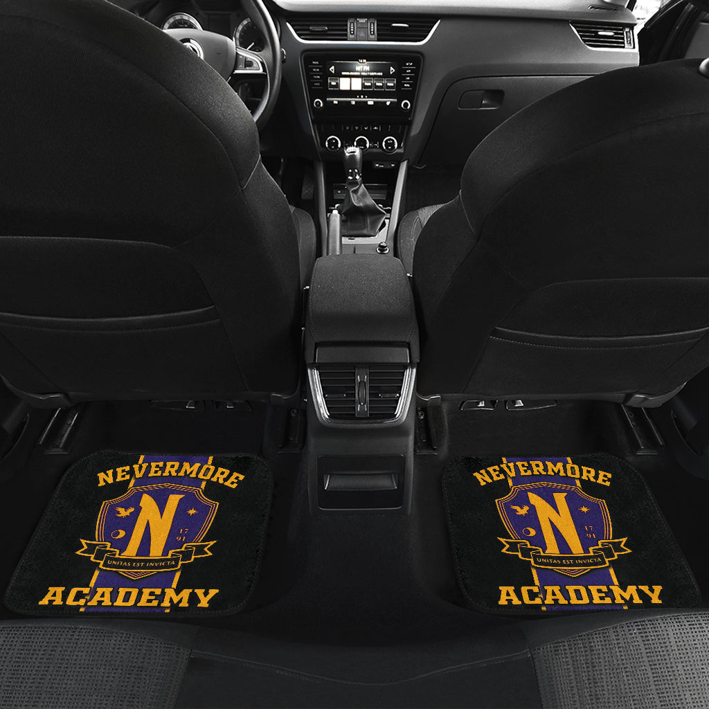 Wednesday Car Floor Mats Custom For Fans Ci221215-07