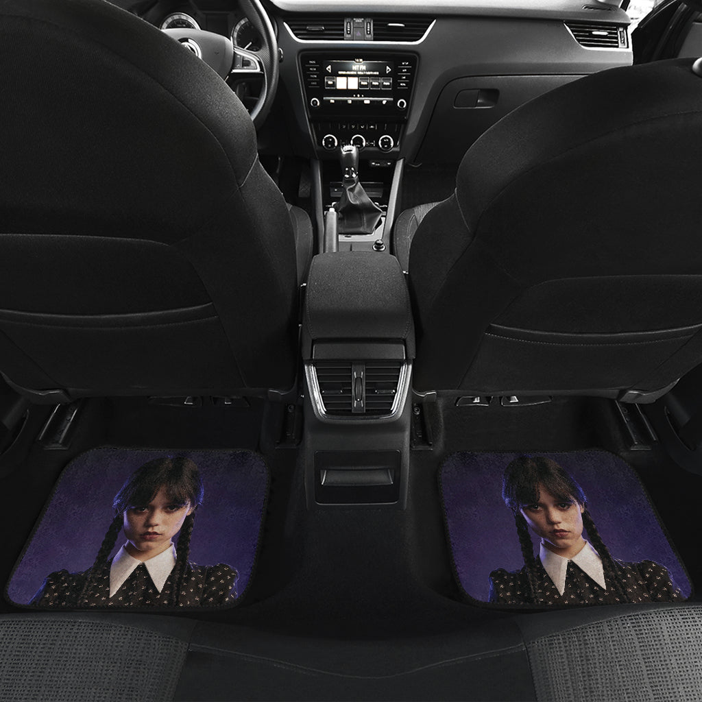 Wednesday Car Floor Mats Custom For Fans Ci221215-01