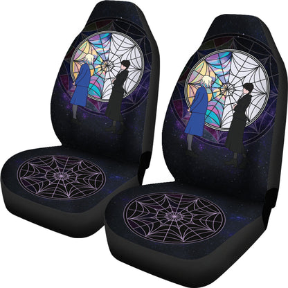 Wednesday Car Seat Covers Custom For Fans Ci221214-05