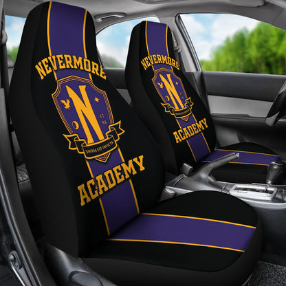 Wednesday Car Seat Covers Custom For Fans Ci221214-04