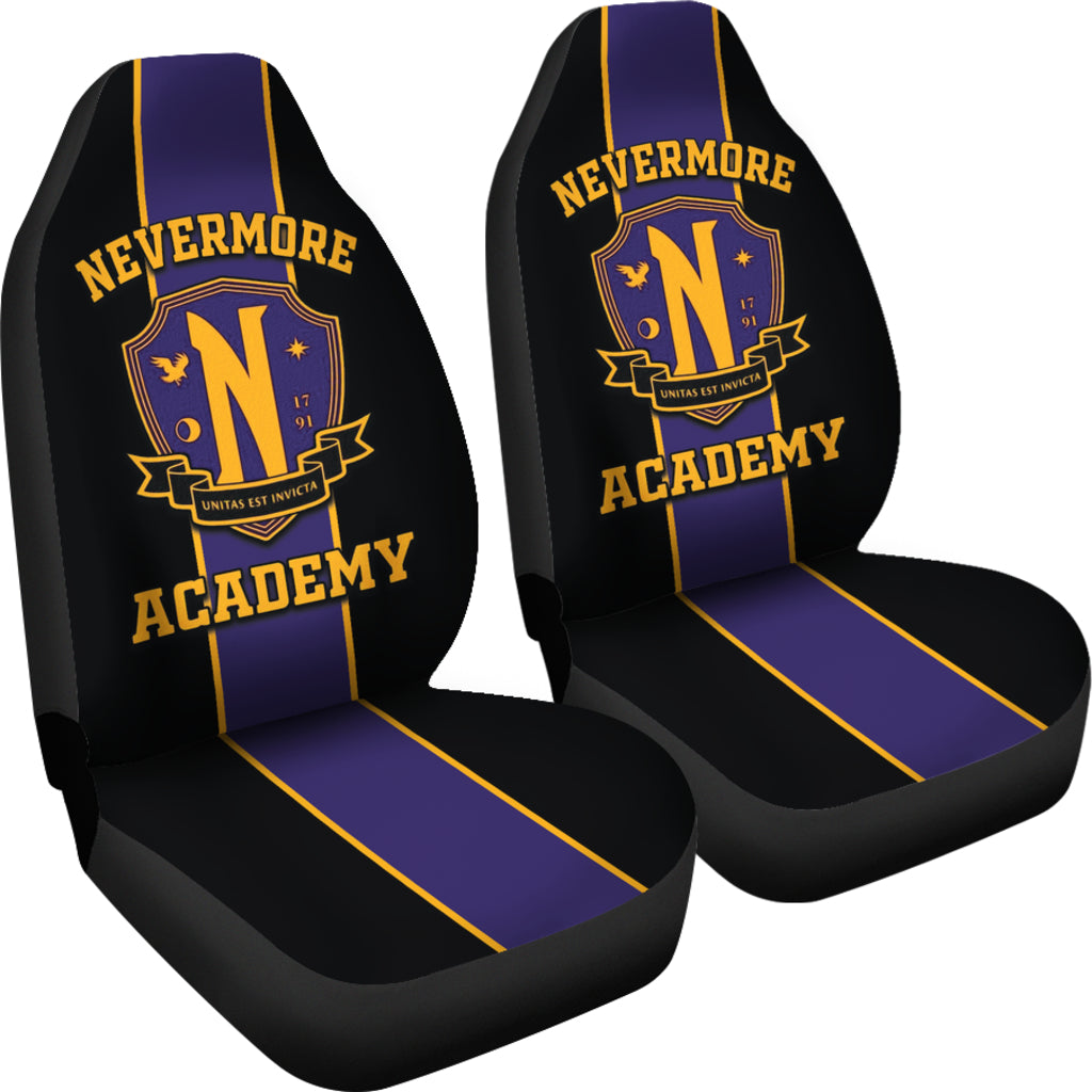 Wednesday Car Seat Covers Custom For Fans Ci221214-04