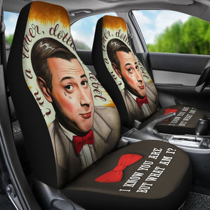 Wee Pee Herman Art Car Seat Covers Amazing Gift Ideas Universal Fit 173905