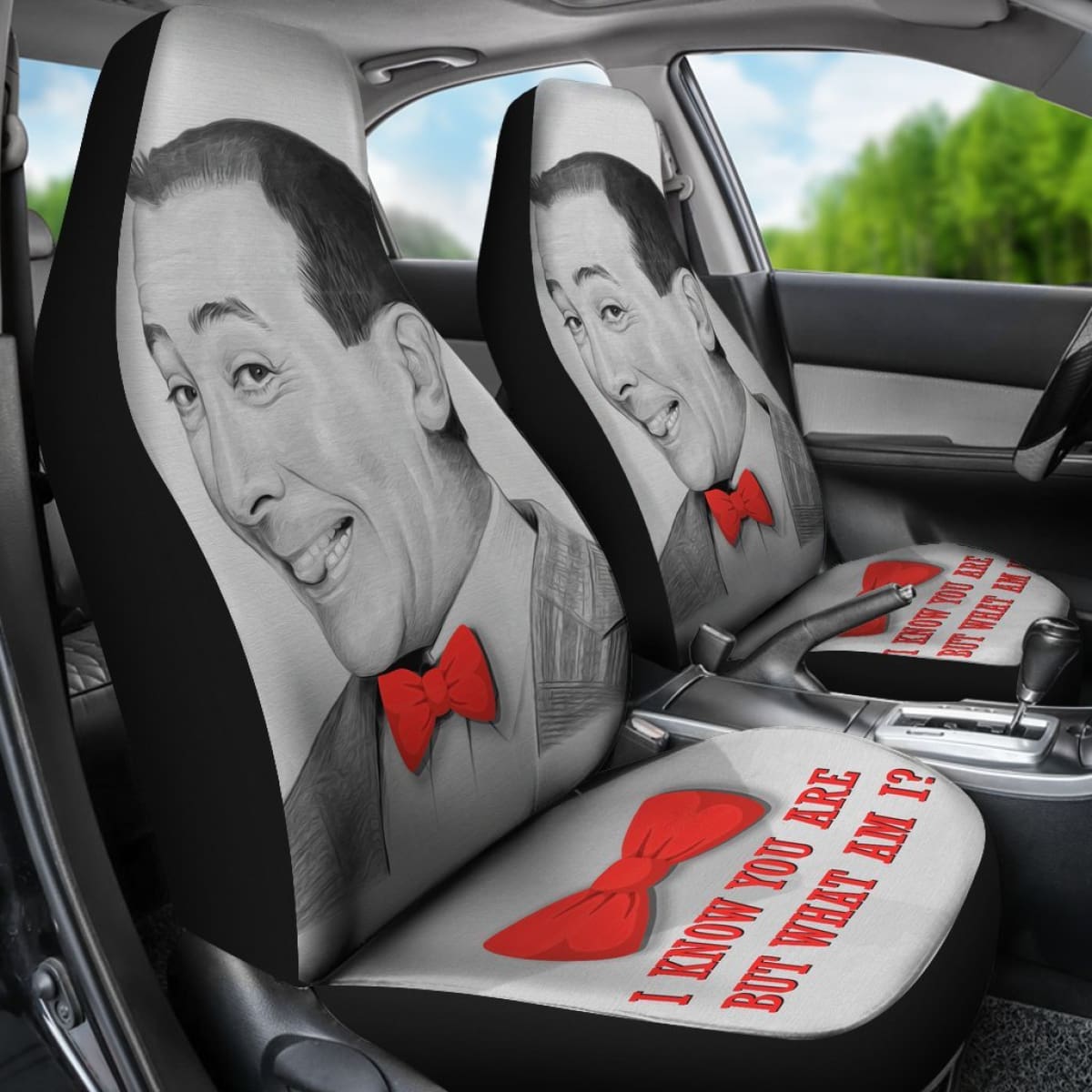 Wee Pee Herman Art Movie Car Seat Covers Amazing Gift Ideas Universal Fit 173905