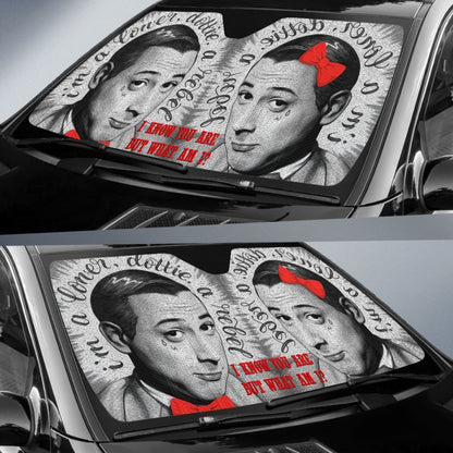 Wee Pee Herman Car Sun Shades Amazing Gift Ideas Universal Fit 173905