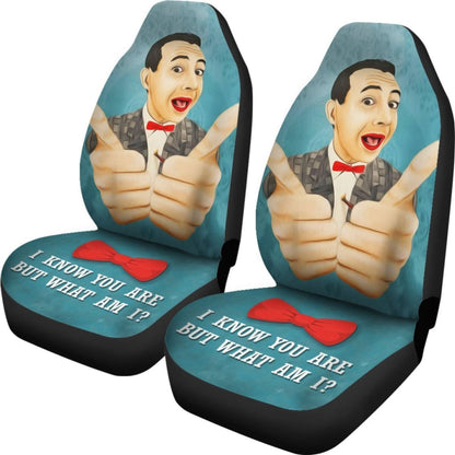 Wee Pee Herman Funny Car Seat Covers Amazing Gift Ideas Universal Fit 173905