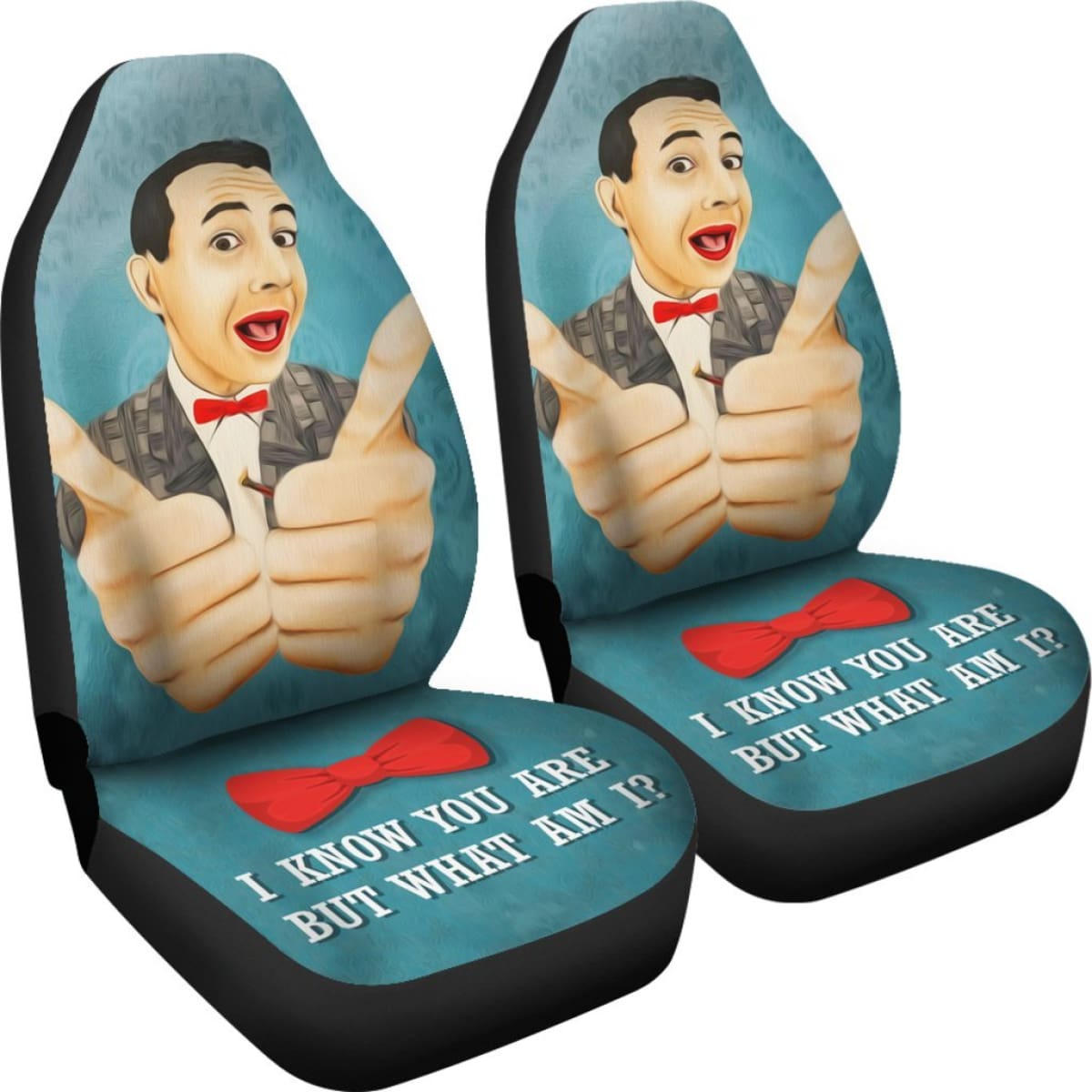 Wee Pee Herman Funny Car Seat Covers Amazing Gift Ideas Universal Fit 173905