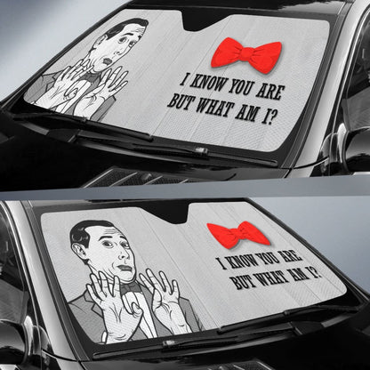 Wee Pee Herman Movie Car Sun Shades Amazing Gift Ideas Universal Fit 173905