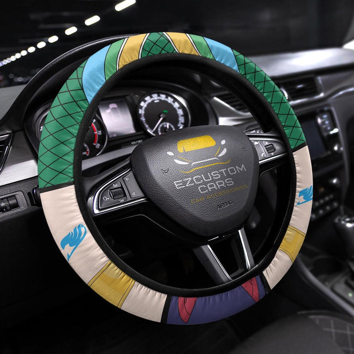 Wendy Marvell Fairy Tail Anime Steering Wheel Cover