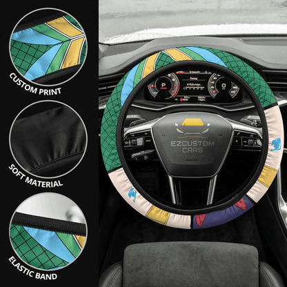 Wendy Marvell Fairy Tail Anime Steering Wheel Cover
