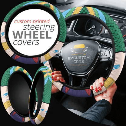 Wendy Marvell Fairy Tail Anime Steering Wheel Cover