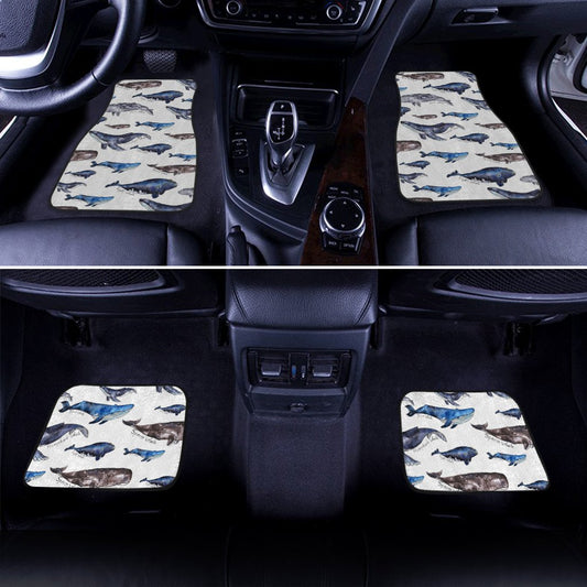 Whales Car Floor Mats Custom Pattern Car Accessories